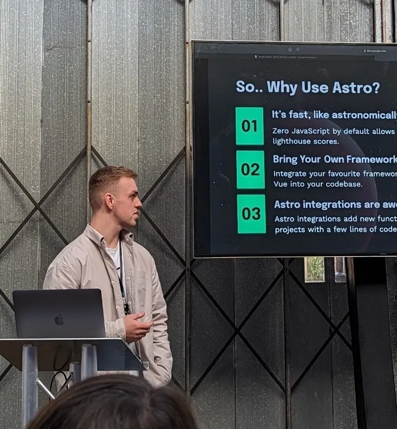 Speaking at Umbraco UK Festival